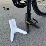 1 vnt. Reguliuojamo auk&scaron;čio ne&scaron;iojamas sulankstomas dviračio stovas - Patvarus plastikas, Saugus fiksavimo mechanizmas, Lengvai ne&scaron;iojamas dizainas, Montavimas vir&scaron; galvos, Dviračių laikikliai ir stovai 1PC balta