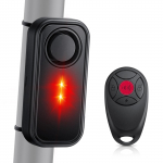 ONVIAN Motociklo signalizacija su nuotolinio valdymo pulteliu, itin garsus 113db Ebike signalizacijos signalas, IP66 atsparus vandeniui, apsauga nuo vagystės,