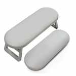 Sulankstomas nagų rankų manikiūro atramos rankos stovas pagalvės pagalvėlės laikiklis stalas, porankis, kempinės atramos kilimėlis, poliravimo įrankis.