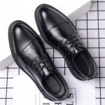 Dizainerio prekės ženklo juodi odiniai batai vyrams Vestuvinė suknelė Batų rai&scaron;teliai Laisvalaikio verslo Oxfords Point Toe Office oficialūs batai vyrams 45 juoda