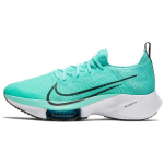 Nike Air Zoom Tempo NEXT% Flyknit Hyper Turquoise Vyri&scaron;ki sportbačiai Žali Chloro-Mėlyni Balti CI9923-300 41