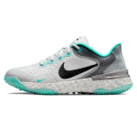 Nike Alpha Huarache Elite 3 Turf Photon Dust Dynamic Turquoise Moteri&scaron;ki sportbačiai pilki dūminiai-pilki juodi CU8403-003 37.5