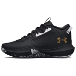 Under Armour Lockdown 6 Juodi Metaliniai Auksiniai Vyri&scaron;ki Sportbačiai 3025616-003 40.5