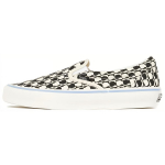 Brain Dead x Vans OG Classic Slip-On LX Juodi Balti &Scaron;achmatų Lenta Unisex Sportbačiai VN0A45JKBA2 36