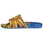 Sean Wotherspoon x Hot Wheels x adidas Adilette &Scaron;lepetės Unisex Sportbačiai Mėlyna Mėlynasis Pauk&scaron;tis Drąsusis-Auksinis GX9756 40&frac12;