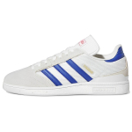 adidas Busenitz Balti Pusiau Blizgūs Mėlyni Unisex Sportbačiai Kri&scaron;tolo Baltumo Aukso Metalo HQ2026 36⅔