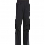 Adidas Futsal &scaron;iltas sportinio kostiumo apatinės Laisvos Patogus Universalus Retro sportinės Ilgos Kelnės Laisvalaikio kelnės Vyri&scaron;kos apatinės Juodos Tamsiai Pilkos JI8747 L