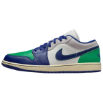 Air Jordan 1 Low Rare Air Vyri&scaron;ki sportbačiai Mėlyni Balti Tamsiai mėlyni 553558-147 44
