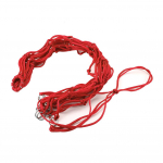 Arklių &scaron;ėrimo Bg nailoninis lėto &scaron;ėrimo įrenginys Arklių &scaron;ieno tinklas &Scaron;ėrimo mai&scaron;as su pakaba Raudonas M