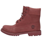 Timberland 6 Colių Rai&scaron;teliais Vandeniui Atsparūs Batai Patogūs Universalūs Trumpi Batai Moteri&scaron;ki Batai Tamsiai Raudoni A2HR8-ET1 37