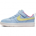 Nike Court Borough 2 Odiniai Patogūs Universalūs Neslystantys Smūgius Sugeriantys Patvarūs Žemi Krep&scaron;inio Batai Vaikams Sportbačiai Mėlyni BQ5451-405 28