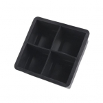 Silikoninės ledo kubelių formelės su dangteliais, sukraunamos, daugkartinio naudojimo, be BPA, ledo kubelių gaminimo priemonė kokteiliams, viskiui, kavai, &scaron;altai arbatai A