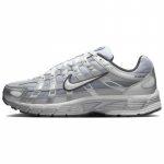 Nike P 6000 Atsparūs trinčiai Žemi Bėgimo Bateliai Vyri&scaron;ki Sidabriniai Pilki Sportbačiai IH4465-095 41 sidabro pilka spalva