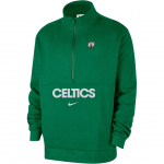 Nike X NBA Bendradarbiavimo Klubas Boston Celtics Courtside Series Pusiau užsegamas &Scaron;altas Patogus Ilgomis Rankovėmis Džemperis Vyri&scaron;kas džemperis FZ7708-312 S