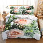 Gražus Gėlių Medvilninis Antklodės Užvalkalas Lova 150 Antklodžių Užvalkalai Patalynė 160x200 Rinkinys Antklodės Rinkiniai 220x240 Porai Dvigulis Karali&scaron;ko Dydžio Namai EU single(135x200cm)