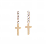 glammuse Drop kryželis silver