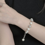Rita Monica La Perla Apyrankė WHITE GOLD