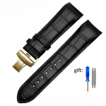 Natūralios odos lenktais galais laikrodžio dirželis Tissot laikrodžiui 1853 COUTURIER T035627A T035407A T035439 Vyri&scaron;kas dirželis 22mm 23mm 24mm 23mm