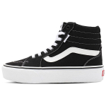 Vans Filmore Hi Atsitiktiniai auk&scaron;takulniai riedlenčių batai Moteri&scaron;ki kedai Juodi VN0A5EM7187 38.5 black