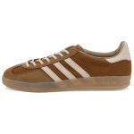 Adidas Gazelle sportbačiai &bdquo;Cotton Weave Pack Brown Desert&ldquo; JR8851 38 ruda