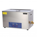 Stainless Steel Digital Industrial Heated Ultrasonic Cleaner Tank w Timer 30L