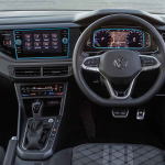 8 colių grūdinto stiklo ekrano apsauginė plėvelė VW, Volkswagen Taigo 2022 GPS centrinis ekranas Auto salono lipdukas instrument