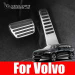 &bdquo;Volvo XC60 XC90 S90 V90CC XC40&ldquo; dujų stabdžių pedalo pėdos atramos pedalo dangtelio dangtelio apsaugos apdaila For Volvo