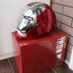 Naujas AutoKing 1:1 Mk5 Geležinio žmogaus &scaron;almas Cosplay Voi Valdomos Akys Su &Scaron;viesa Modelis Žaislai Suaugusiems Elektrinis Ne&scaron;iojamas Kalėdinė Dovana