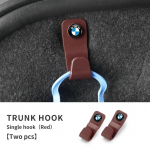 -Automobilio bagažinės laikymo kabliukai Automobilio sedano bagažinės organizatorius BMW 3 5 serijai G30 G60 F10 F20 F22 F32 F33 F36 F06 G11 G70 F30 G20 G32 Single Red 2pcs