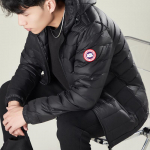 Vyri&scaron;kas ir moteri&scaron;kas lengvas Canada Goose pūkinis striukė - universalus, &scaron;iltas, vienspalvis rudeniui/žiemai. L