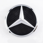 1 vnt. 3D automobilio grotelių emblema Žvaigždės ženklelis Priekinių grotelių logotipas Mercedes Benz w204 w205 w176 w253 w177 GLC GLE B-W247 2020