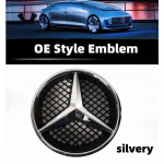 Grotelių emblema Žvaigždės logotipas Automobilio priekinių grotelių ženklelis Mercedes BenzW204 W205 X253 W213 W212 W176 W177 W167 W246 W117 Aksesuarai GLC-253 2015-2019