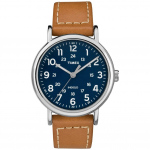 Timex Weekender 40mm Laikrodis Vyri&scaron;kas Smėlio/Mėlynas.