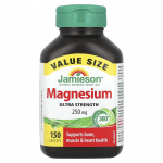 Jamieson vitaminai, magnis, itin stiprus, 250 mg, 150 dražė tablečių