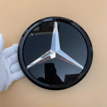 Grotelių ženklelis Plok&scaron;čias veidrodėlis Priekinis emblema Mercedes-Benz C KLASĖ W204 GLK W204 B W245 VITO W447 W463 V V260 204
