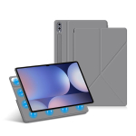 Magnetinis dėklas Samsung Galaxy Tab S10 Ultra 14.6 S10 FE Plus 13.1 S10+ S9+ 12.4 S9 FE 10.9 S8 S7 11 colių plan&scaron;etiniam kompiuteriui I&scaron;manusis dangtelis S9 FE 10.9 inch pilka spalva