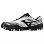 Mizuno Wave Medal 8 Unisex žemi stalo teniso bateliai Patogūs kvėpuojantys sportbačiai Balti Juodi 81GA258212 40.5
