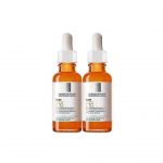 (2) La-Roche Posay SERUMAS SU GRYNU VITAMINU C, Rauk&scaron;lių mažinimo koncentratas, Atnaujinantis spindesį, Antioksidacinis 30ml 5