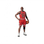 NBA Super žvaigždės Michaelo Jordano 1/12 mastelio veiksmo figūrėlė Nr. 23 MJ Models Kolekciniai žaislai
