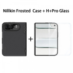 NILLKIN Magnetinis dėklas iPhone Duo Fold Kameros apsauga Oro pagalvės Bamperis Įmontuotas magnetas CA4019 Duo