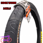 MAXXIS Hookworm 26 X 2.5 BMX dviračio padanga Vielinė &scaron;erdis Clincher Street Park Vert Flatland Dydžiai 24 26 27.5 29 Wire gray