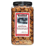 Kirkland Signature Žemės rie&scaron;utų sviesto ir druskos skanėstai 1,56 kg brown
