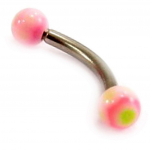 Les Tr&eacute;sors De Lily [C4909] - Piercing Arcade 'Tecno' Rose Vert