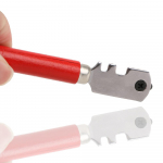 1 vnt Window Craft profesionalus stiklo plytelių pjaustytuvas rankiniam įrankiui 130 mm deimantinio stiklo peilio įrankiai, ne&scaron;iojami raudona