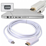 Naudingas &bdquo;Thunderbolt Mini DisplayPort DP&ldquo; į HDMI adapterio laidas, skirtas &bdquo;Mac Macbook&ldquo;. 1.8M