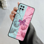 Korpusas, skirtas Samsung Galaxy A70 A70s A50 A30s A04s A20s A20e A02 A02s A03 A42 M52 M31 M04 dėklas Bling estetinis drugelio rožės menas Samsung A04