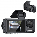 3 kameros Dash Cam kelių kalbų skaidrus automobilio galinio vaizdo veidrodėlis automobilio vaizdo įra&scaron;ymo vaizdo kamera platus
