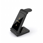 3 viename belaidis įkroviklis, skirtas Samsung S23 Ultra/S22/S21/S20/Note 20/Z Flip 4/Z Fold 4 greito įkrovimo stotelė, skirta Galaxy Watch 5 Pro
