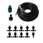 20M 20 purk&scaron;tukai Vandens purk&scaron;tuvas sodo purk&scaron;tuvai rūko au&scaron;inimo sistema purk&scaron;tukai pur&scaron;kimo pur&scaron;kimo auk&scaron;to slėgio purk&scaron;tuvai vandens 10M 10pcs Nozzles