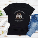 Sveiki, brolis, mar&scaron;kinėliai Mystic Falls Virginia mar&scaron;kinėliai Stefan ir Damon Salvatore Tee Moteri&scaron;ki drabužiai Gatvės drabužiai Populiariausia vampyro gerbėjų dovana M